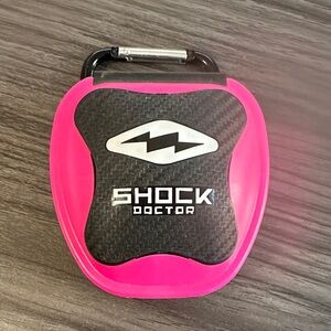 Shock Doctor Pink and Black Case
